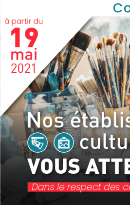 Réouverture du musée le 19 mai à 14h 