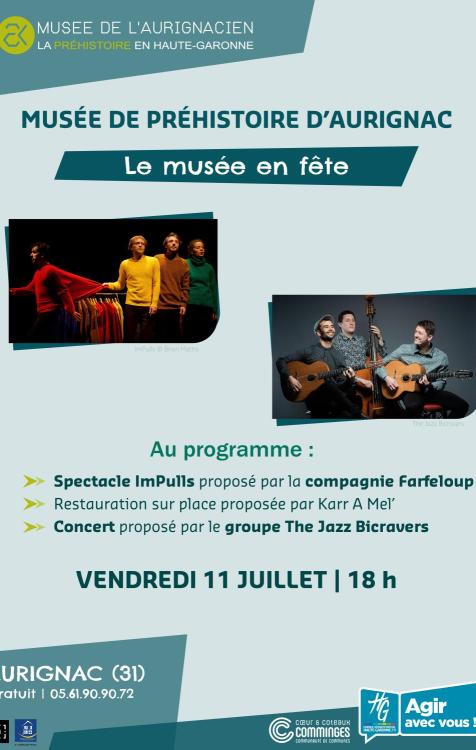 11 juillet > Soirée gratuite, le musée en fête | Vendredi 11 juillet dès 18h