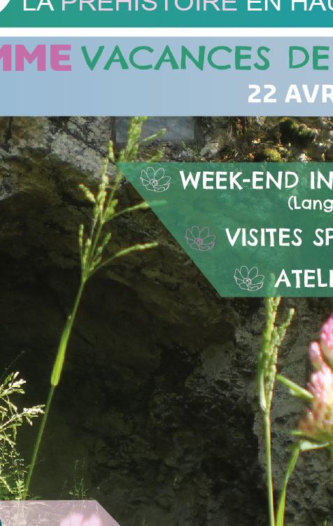 Programme des vacances de printemps | 22 avril au 7 mai