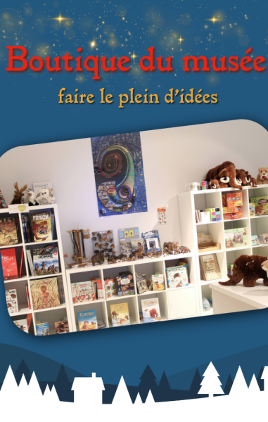 Boutique de Noël au Musée